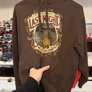 Morgan Wallen Last Night Tour Concert Sweater